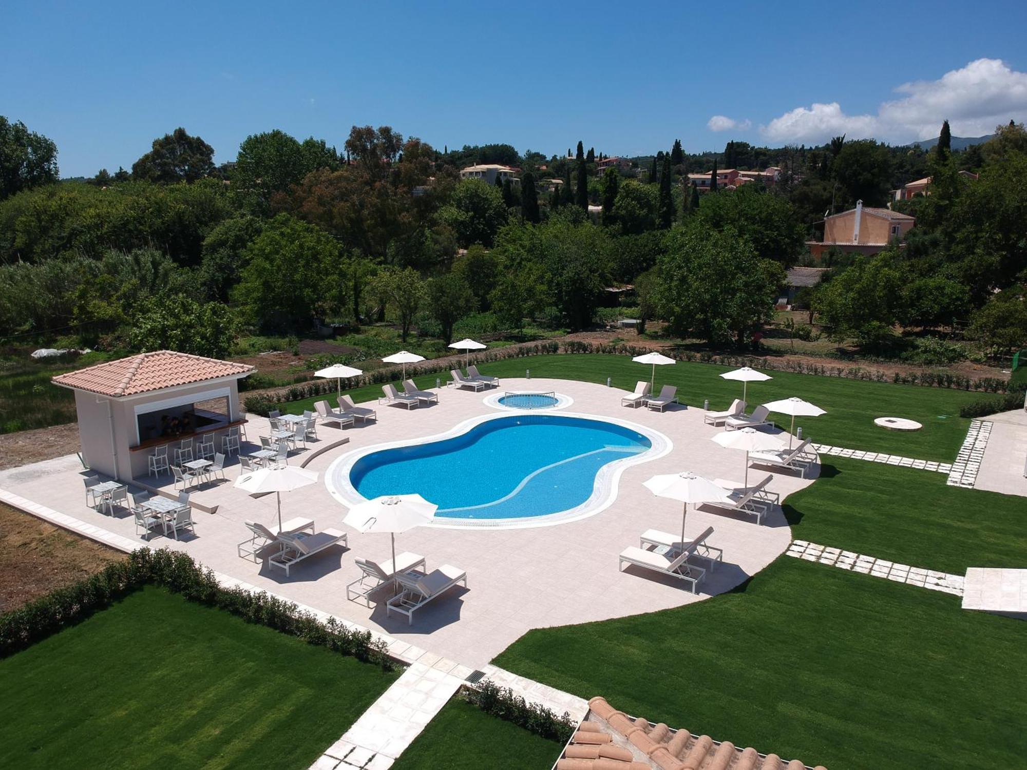 Santos Luxury Apartments Dassia  Dış mekan fotoğraf